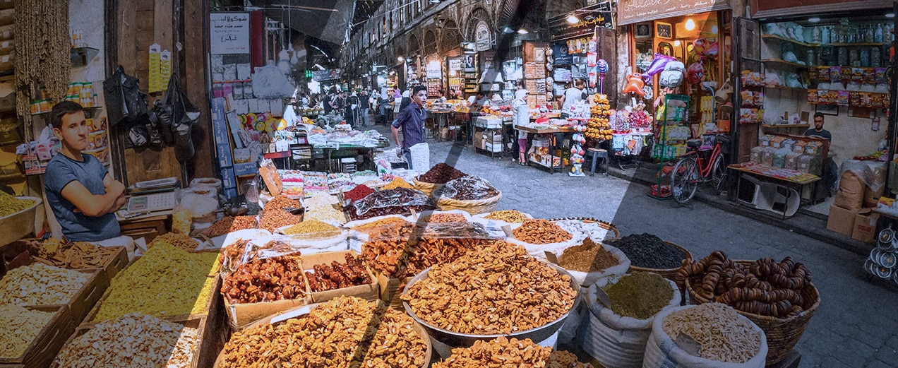 Image of an outdoor market